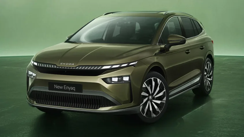 Обновленный Skoda Enyaq: новый дизайн, улучшенная аэродинамика и передовые технологии